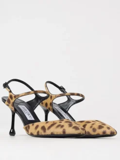 Slingback Pixie Jimmy Choo in cavallino animalier