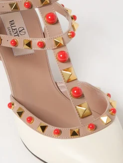 Slingback Rockstud Valentino Garavani in pelle con applicazioni