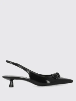 Slingback Rosie Stuart Weitzman in pelle con rose applicate