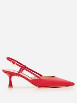 Slingback Santoni in pelle