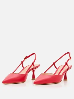 Slingback Santoni in pelle