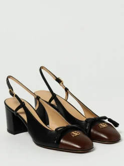 Slingback Valet Du Roi Valentino Garavani in nappa con fiocco