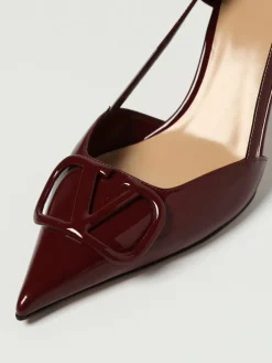 Slingback VLogo Signature Valentino Garavani in vernice