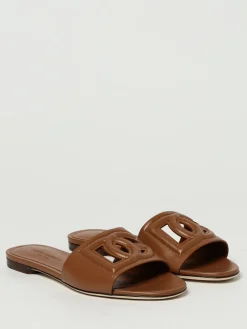 Slippers DG Dolce & Gabbana in pelle
