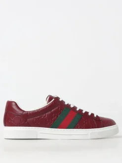 Sneakers Ace Gucci in pelle con monogram GG