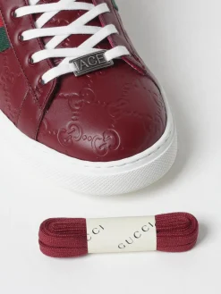 Sneakers Ace Gucci in pelle con monogram GG