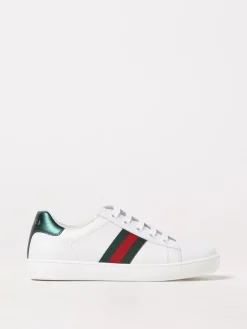 Sneakers Ace Web Gucci in pelle