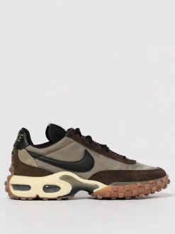 Sneakers Air Max Waffle Nike in nylon e camoscio
