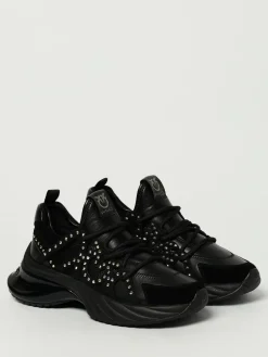 Sneakers Ariel 28 Pinko in pelle con strass