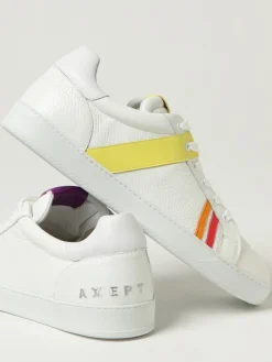 Sneakers Axept Pride Limited Edition in pelle martellata premium
