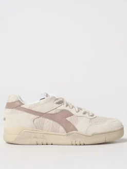 Sneakers B.560 Retro Tennis Diadora Heritage in camoscio e canvas jacquard