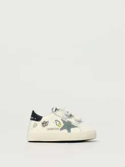 Sneakers Baby School Golden Goose in nappa stampata