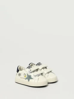 Sneakers Baby School Golden Goose in nappa stampata