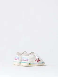 Sneakers Ball Star Golden Goose in pelle used e glitter