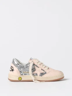 Sneakers Ball Star Golden Goose in nappa used e glitter