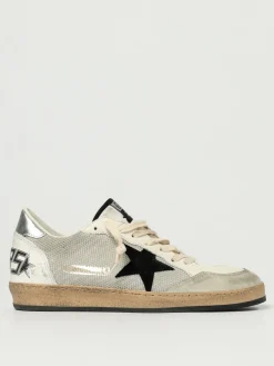 Sneakers Ballstar Golden Goose in pelle e mesh used
