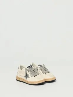 Sneakers Ballstar Golden Goose in pelle e glitter used