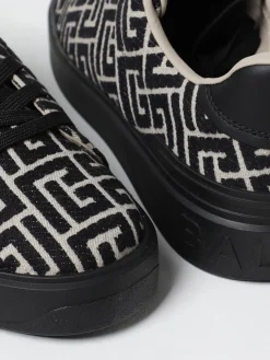 Sneakers B-Court Balmain in jacquard monogram