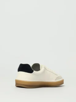 Sneakers Beckham x Boss in pelle con finiture in camoscio