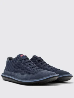 Sneakers Beetle Camper in cotone riciclato e nabuk