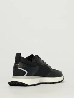 Sneakers Boss in mesh e gomma