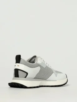 Sneakers Boss in mesh e gomma