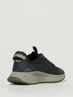 Sneakers Boss in mesh e gomma