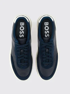 Sneakers Boss in pelle