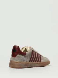 Sneakers Boxer Dsquared2 in camoscio