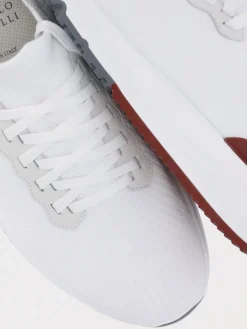 Sneakers Brunello Cucinelli in maglia di cotone