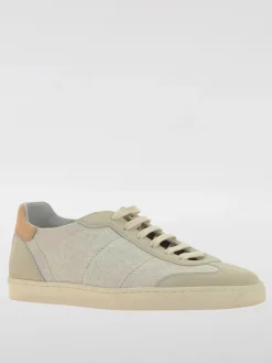Sneakers Brunello Cucinelli in pelle e cotone