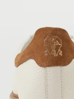 Sneakers Brunello Cucinelli in pelle martellata