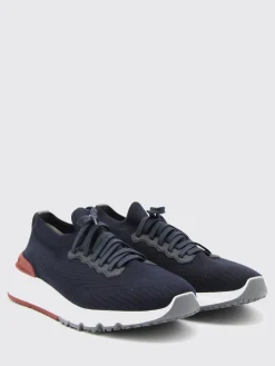 Sneakers Brunello Cucinelli in maglia stretch di cotone