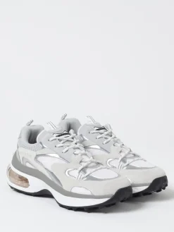 Sneakers Bubble Dsquared2 in camoscio e mesh