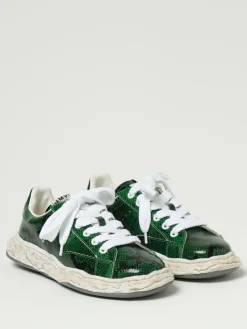 Sneakers Charles OG Maison Mihara Yasuhiro in pelle stampa pitone