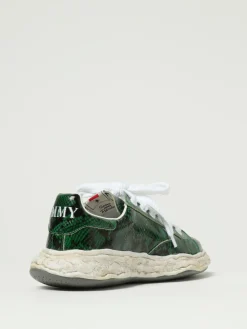 Sneakers Charles OG Maison Mihara Yasuhiro in pelle stampa pitone