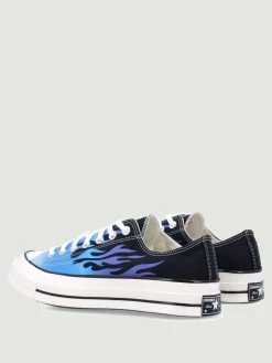 Sneakers Chuck 70 Converse in canvas di cotone stampa flame