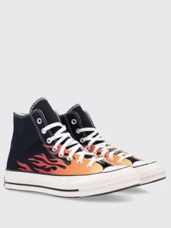 Sneakers Chuck 70 Fire Converse in tela di cotone stampata
