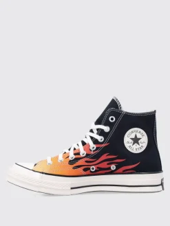 Sneakers Chuck 70 Fire Converse in tela di cotone stampata