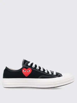 Sneakers Comme Des Garçons x Converse in canvas di cotone