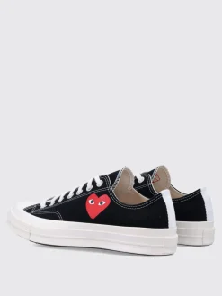 Sneakers Comme Des Garçons x Converse in canvas di cotone