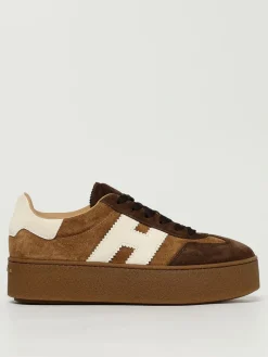 Sneakers Cool Hogan in camoscio