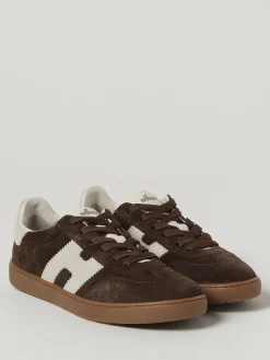 Sneakers Cool Hogan in camoscio