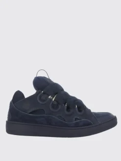 Sneakers Curb Lanvin in camoscio e mesh