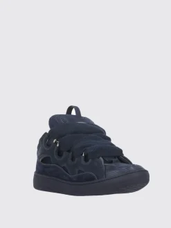 Sneakers Curb Lanvin in camoscio e mesh