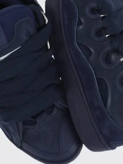 Sneakers Curb Lanvin in camoscio e mesh