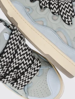 Sneakers Curb Lanvin in nabuk e mesh