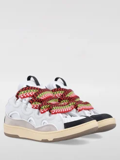 Sneakers Curb Lanvin in pelle e mesh