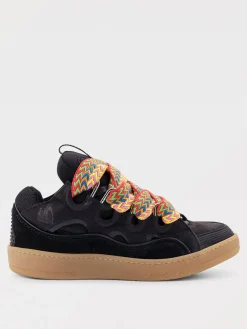 Sneakers Curb Lanvin in pelle e mesh