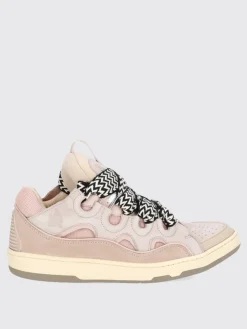 Sneakers Curb Lanvini in nabuk e mesh